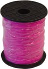 BOBINE TRESSE FLUO ROSE 2,5 MM - 200M - AVEC FLASQUE