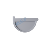 Fond de naissance GAUCHE - Fond de naissance GAUCHE pour Gouttière GD33 couleur GRIS