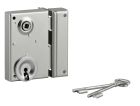 SERRURE APPLIQUE GRILLE PENE DORMANT 1/2TOUR ZINGUEE 70 MM DROITE