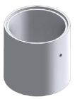 BUSE PUITS diamètre  int 80cm h 90cm PLEINE