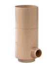 RECUPERATEUR  EAUX PLUVIALES POUR TUBE DESCENTE DIAMETRE  PIQUAGE 26/34 SABLE    - REPTD80S