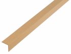 Profilé cornière 20x20/1000 plastifié design hêtre