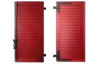 Volets battants aluminium à cadre, 33 mm (aluminium extrudé) avec motorisation - OCEANOS BATTANT SOLAIRE