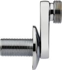 raccord excentré de 40 mm M15x21 - M20x27 avec rosace