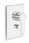 douche new day encastree complet 2 sorties chrome