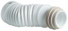 Flexible de raccordement WC extensible. S'adapte à toutes les configurations. Idéal en rénovation : il n'est plus nécessaire de démonter la cuvette pour remplacer la pipe