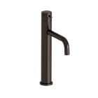 lavabo mi-haut triverde chrome noir + vidage laiton up&down