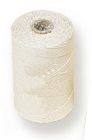 BOBINE TRESSE POLYPROPYLENE BLANCHE 3 MM - 200M - AVEC FLASQUE