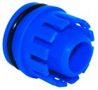 Bague de serrage bleue D15