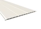 PROFILE SOUS  FACE ALVEOLAIRE  33CM MAXI LAME LONGUEUR 4 METRES  BLANC   - PSFA334B