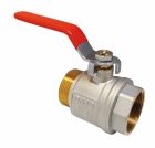 Vanne à sphère - Mâle / Femelle 20/27 - Poignée plate réversible - Débit d'eau optimal avec le passage intégral - Etanchéité renforcée et maintenance facilité par la double sécurité, joint torique et presse-étoupe