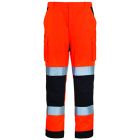 PATROL Pantalon hi-viz orange/marin. 3M XXXL classe 2