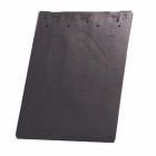 Tuile de finition terre cuite Plate 20x30 Noir brillant
