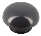 CHAPEAU VENTILATION SANS ANTI INSECTE   DIAMETRE 90 ARDOISE   - UCC9