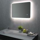 miroir rectangle etna contour satine