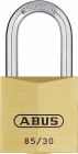 Cadenas 85-30mm haute anse 24mm s'entrouvrant 0402 - 85/30HB24 KA 0402