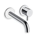LAVABO MURAL TRIVERDE 2 TROUS BEC 250 MM CHROME