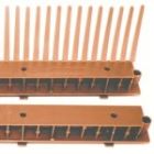 Latte de ventilation sans peigne - 1,0m - rouge brique
