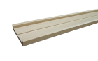Nez de cloison brut MDF - Long. 2500 mm x larg. 103 mm x ep. 11 mm