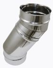 DOUBLE COUDE TELESCOPIQUE 30° INOX 304 Ø250