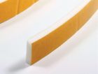 Bande adhésive en mousse de polyéthylène blanc - long. 20m x larg. 20mm