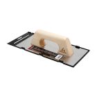 Platoirs droite en acier inoxidable manche bois