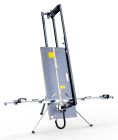 TABLE DE DÉCOUPE AU FIL CHAUD DÉPLIABLE - Pour polystyrène, spécial I.T.E.  