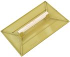 TALOCHE ABS l 42 L 28CM RECTANGLE JAUNE