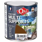 PEINT.TOP 3 BOIS FER PVC MAT 500ML BRU