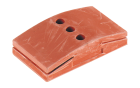Cale à poncer buvard rouge dim. 120 x 70 mm