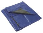 BACHE 6 X 10 M VERT/BLEU