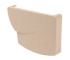 FOND GOUTTIERE DROIT A COLLER POUR TYPE PROFILE LG38 SABLE - FD38S