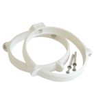 2 ETRIERS POUR TUBES D.100+VIS
