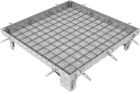 TAMPON A CARRELER GALVA ASSISTE C250 1000x1000MM COUVERCLE 70 MM