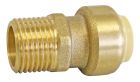 Raccord laiton à clipser pour tubes cuivre ou PER ou Multicouche Ø14 - Mâle 20/27