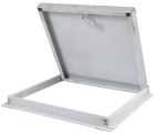 TRAPPE METAL PREPEINTE A SERRURE POUR STAFF BATTEUSE A VIS - 600X600 MM