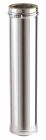 Tuyau inox isolé pour foyers ouvers, fermés, inserts, poêles  diam. 300/360 mm - long. 1m