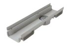 Caniveau bas avec siphonnette gris clair - long. 0,50m x larg. 130mm - classe A15 ou B125