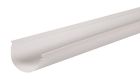 Gouttière en PVC blanc demi ronde développé T25 - long. 4m