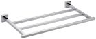 ETAGERE PORTE SERVIETTES QUATTRO 60/30 CM CHROME