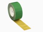 Bande adhésive simple face - 25 m x 60 mm -  vert