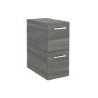 COQUETTES FUSSION CHROME 250 2 tiroirs ALSACE 250 x 540 x 450 mm