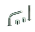 mitigeur bain/douche sur gorge 4 trous avec de remplissage sx