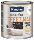 Vernis deco effet mat incolore - boite de 0,5L