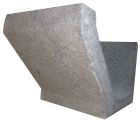 Bloc en beton THERMOCORNICHE - long. cm x haut. cm x ep. cm