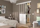 Porte en applique ATELIER blanche avec vitre claire - larg. 93cm x haut. 204cm x ep. 40mm