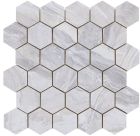 Gres cerame LUXURY WHITE PULIDO HEXAGONO 30X30