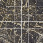 Gres cerame BLACK GOLDEN PULIDO MOSAICO 30X30
