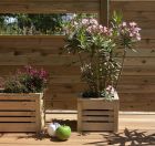 Bac Carre Flux 40X40X34 cm