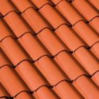 Tuile feriane terre cuite rouge - long. 48 cm x larg. 29 cm